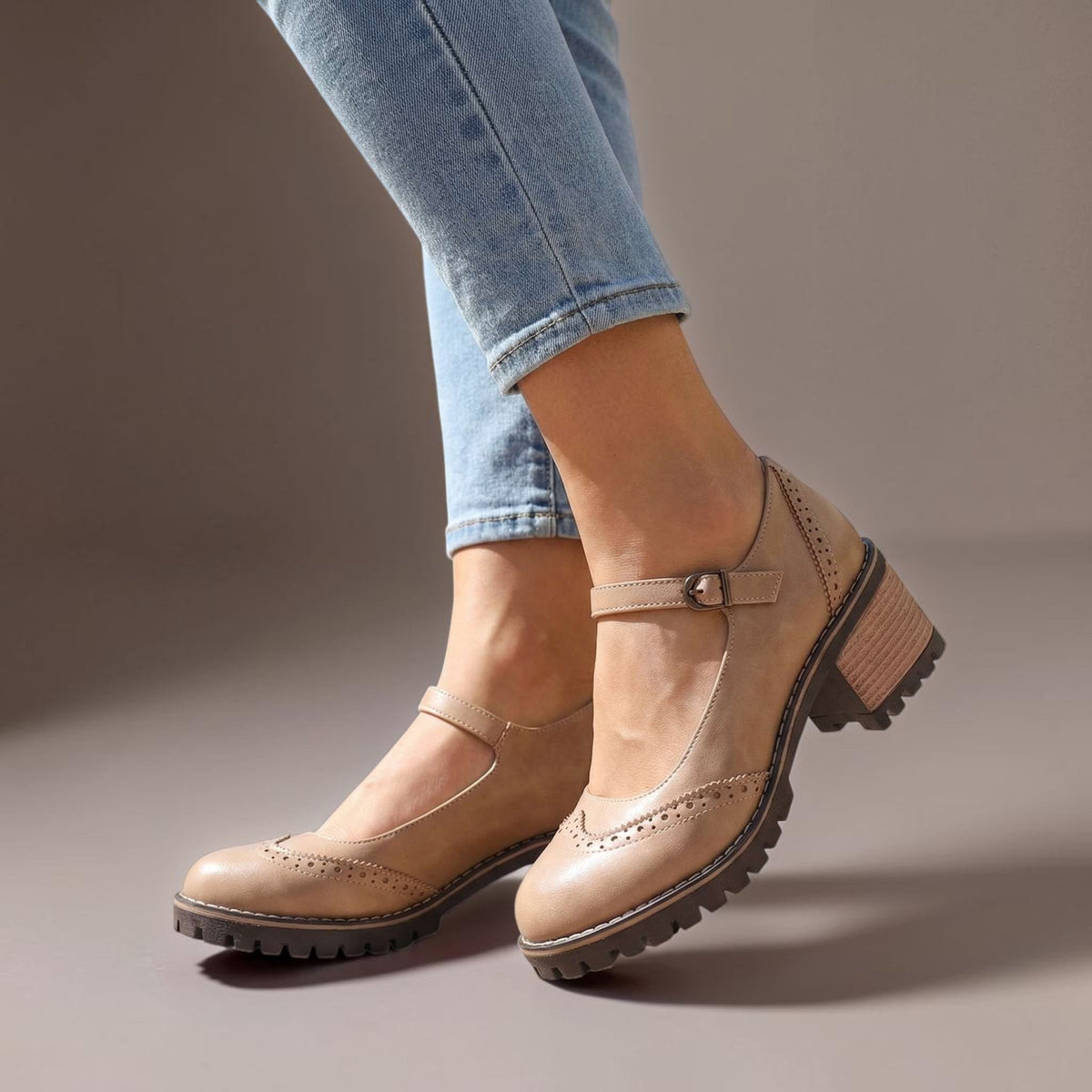 Karoline | Elegante T-Riemen-Schuhe