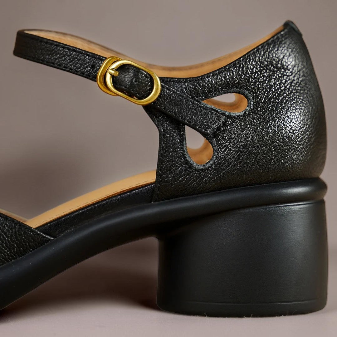 Annette | Plateau-Sandalen mit verstellbarem Riemen