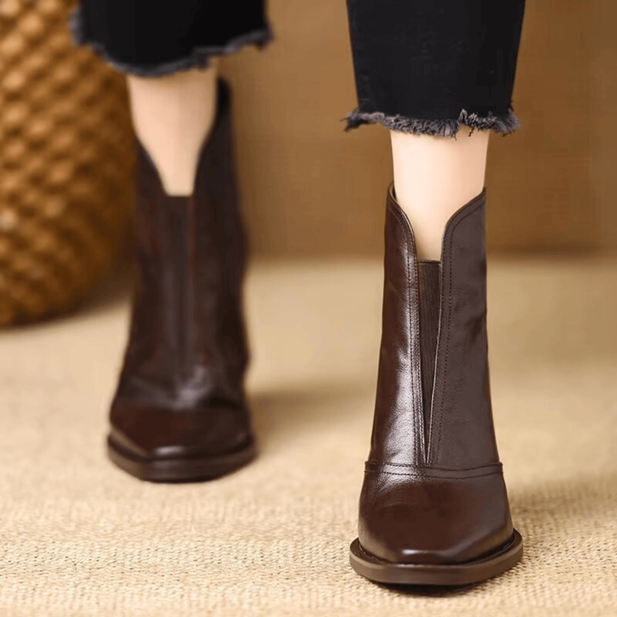 Beatrix | Stiefeletten mit mittelhohem Absatz
