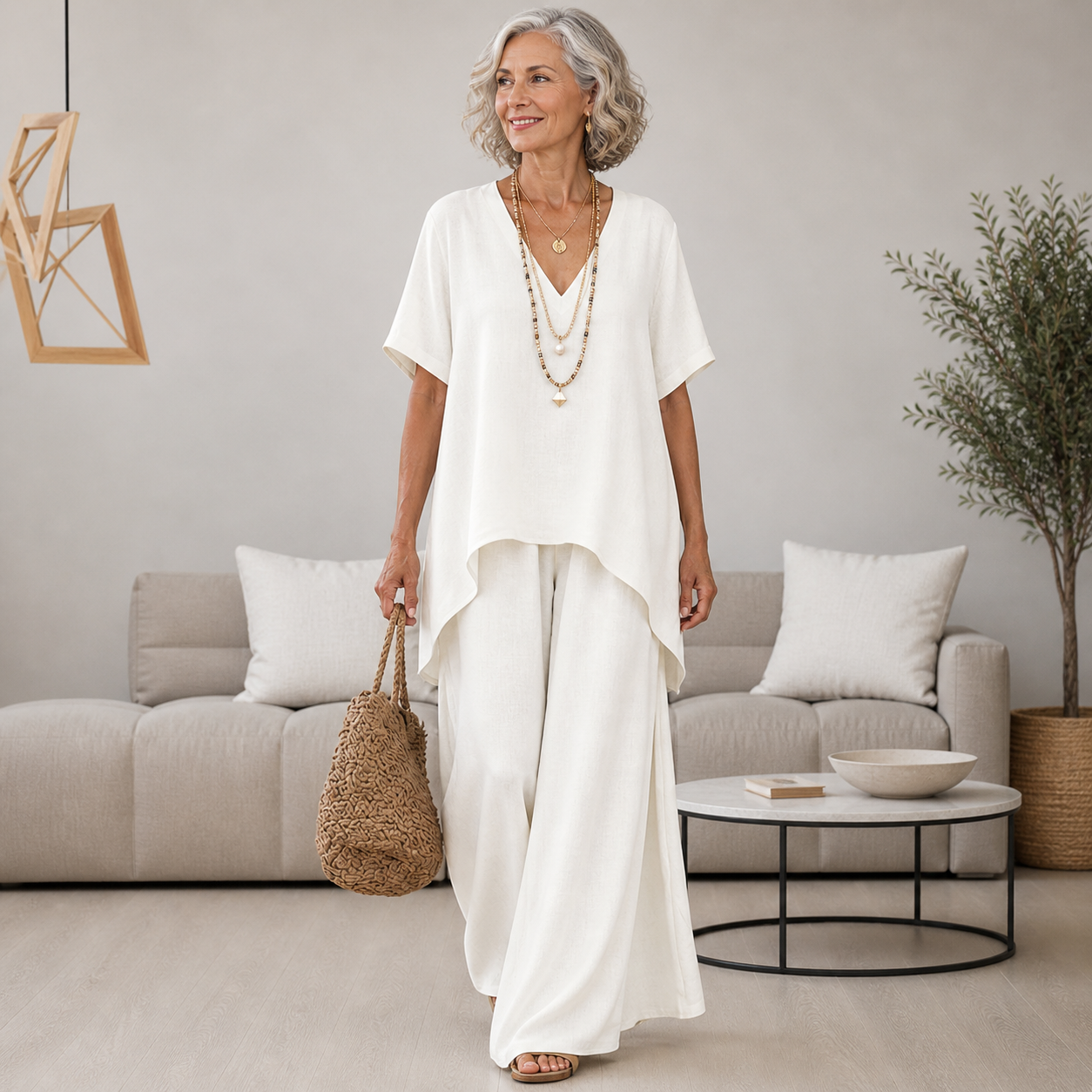 Elenia | Elegantes zweiteiliges Set