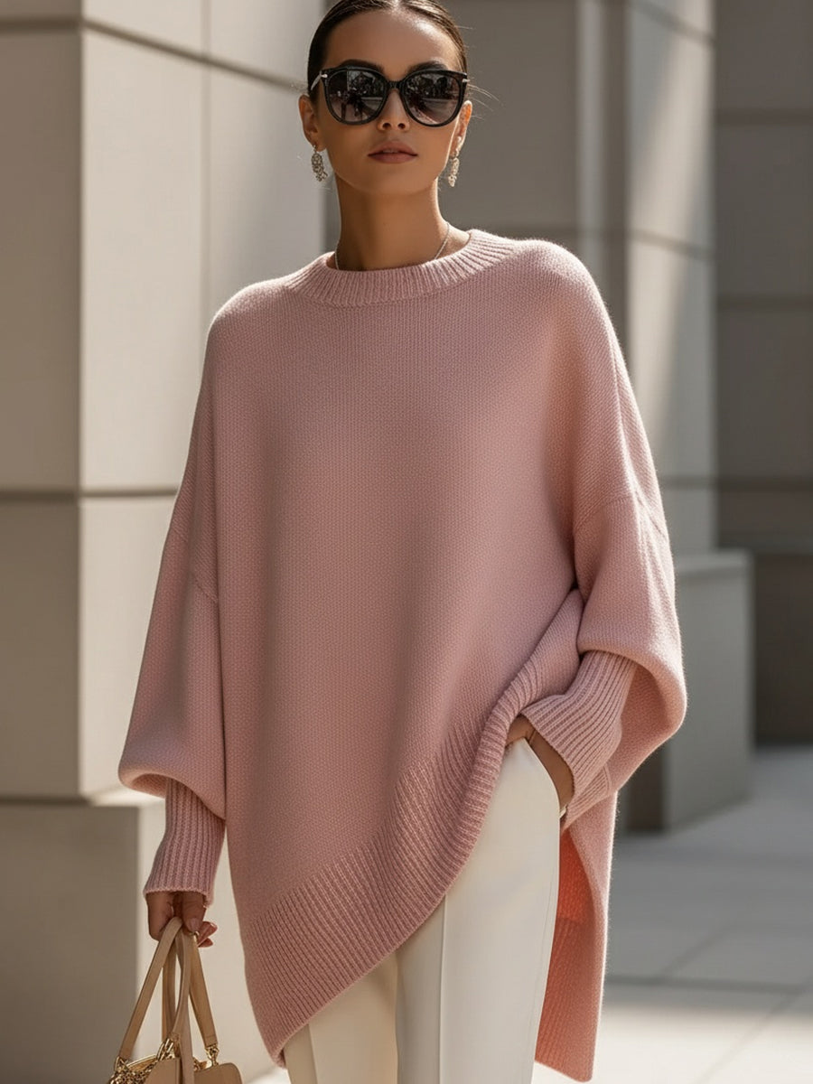 Clarisse | Lockerer Pullover mit weitem Kragen