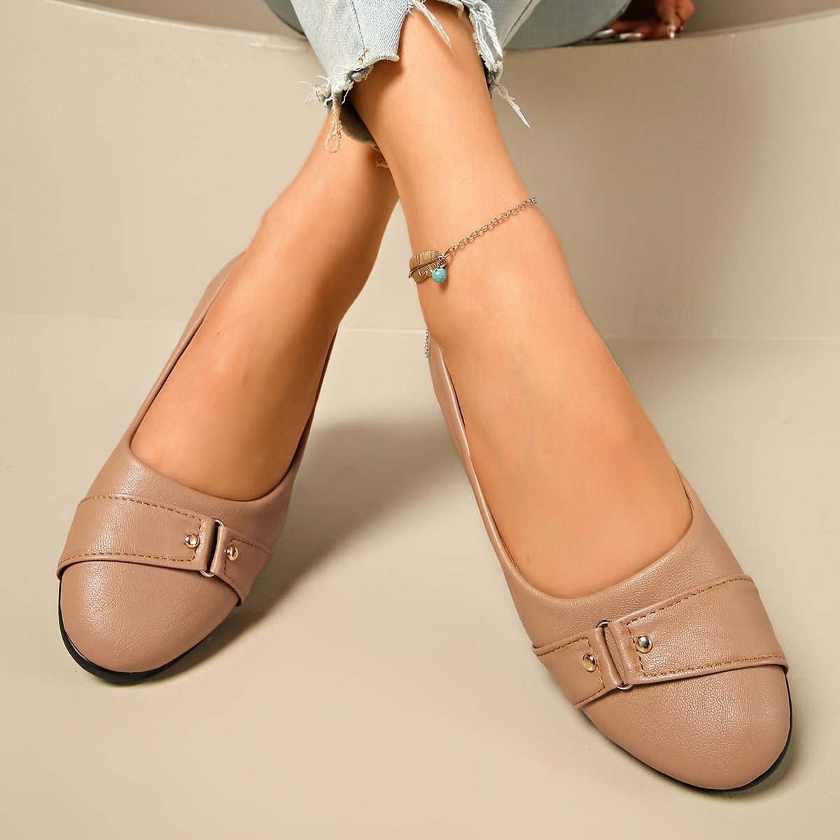 Mavis | Gepolsterte Schuhe mit Keilabsatz