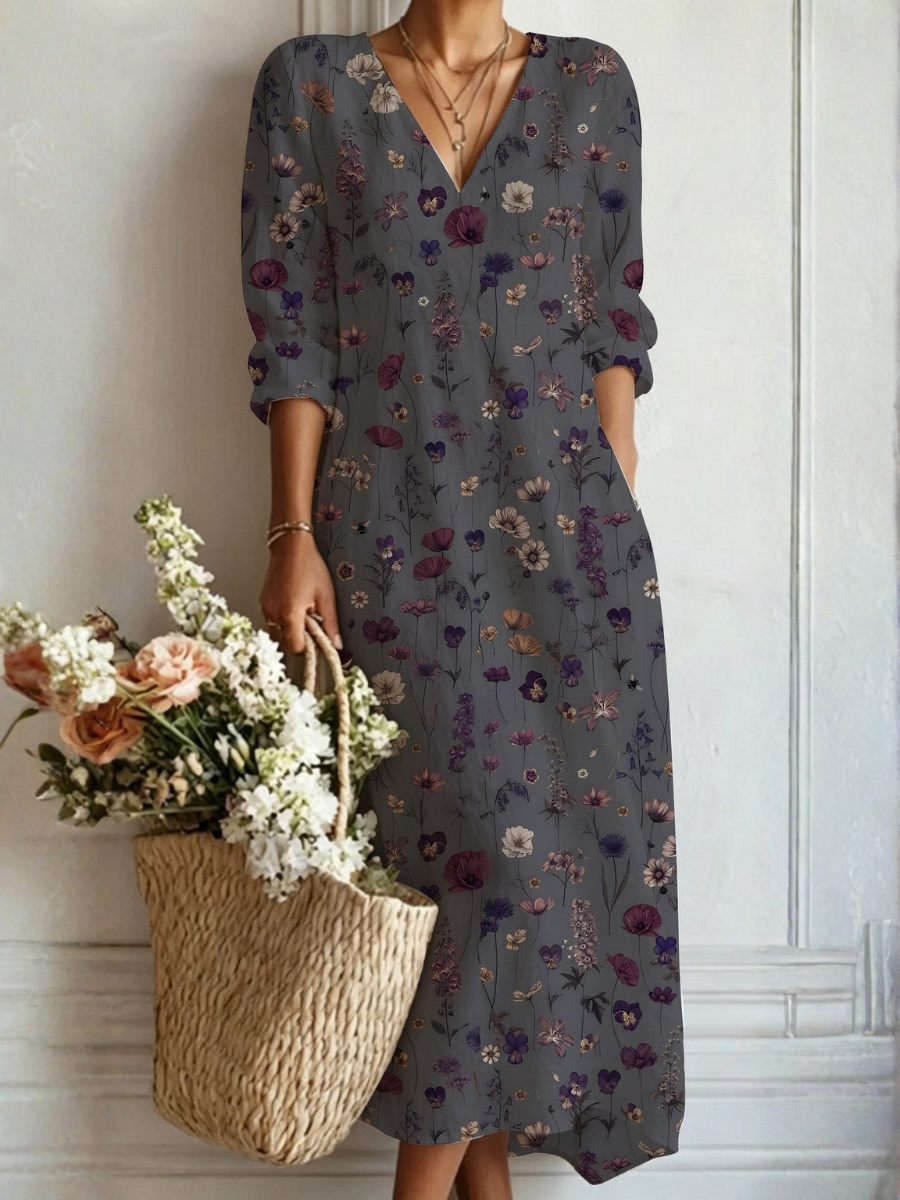 Sara™ | Langes Boho-Kleid