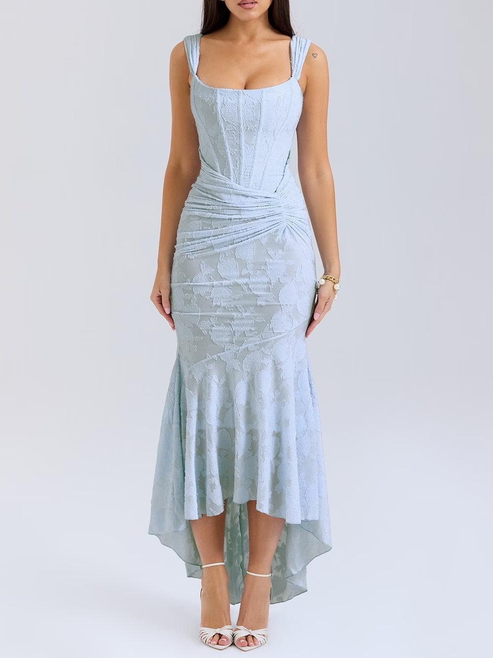 Selina | Spitzen-Midikleid im Fishtail-Schnitt