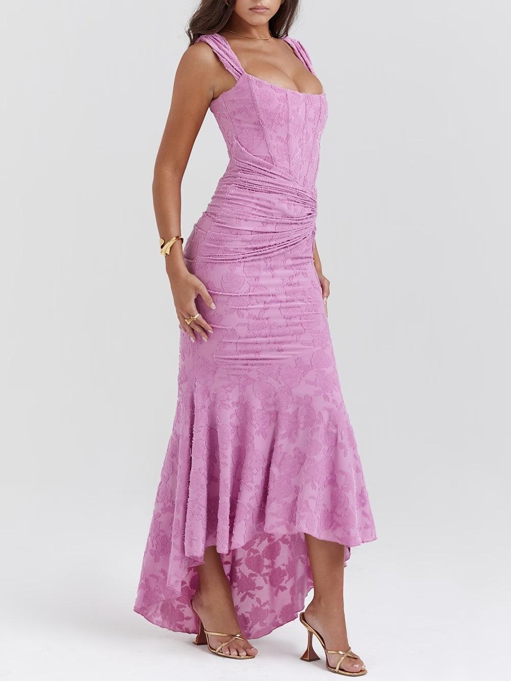 Selina | Spitzen-Midikleid im Fishtail-Schnitt