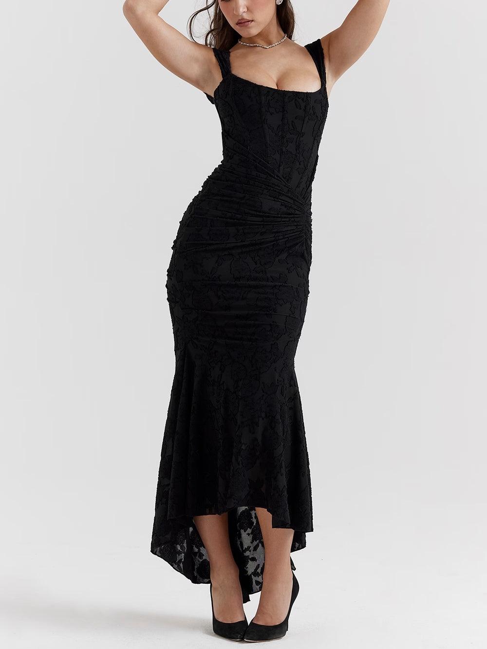 Selina | Spitzen-Midikleid im Fishtail-Schnitt