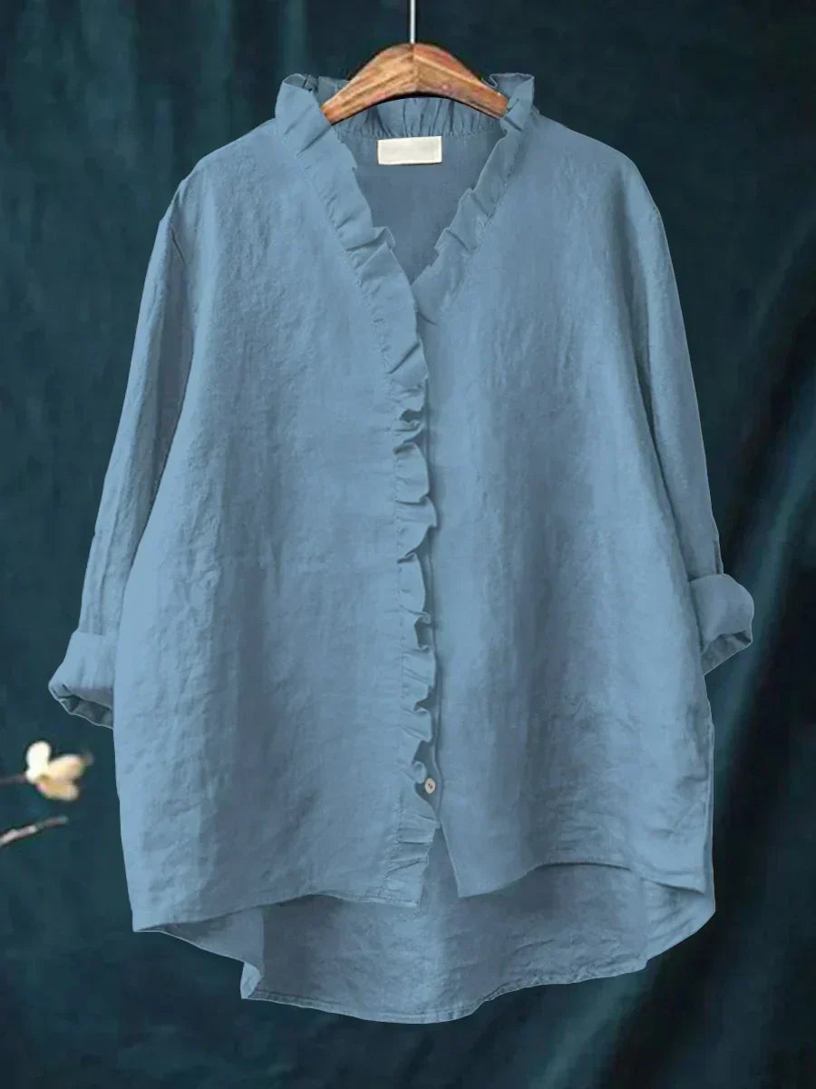 Lily | Leichte Bluse mit Rüschen