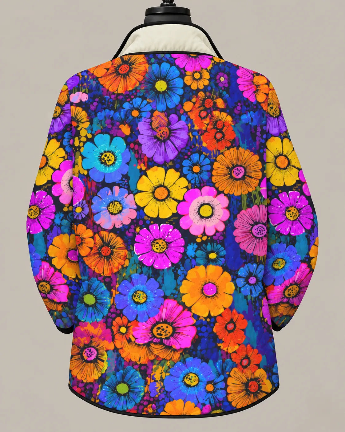 Celestine Lebendige Jacke mit Gartenprint