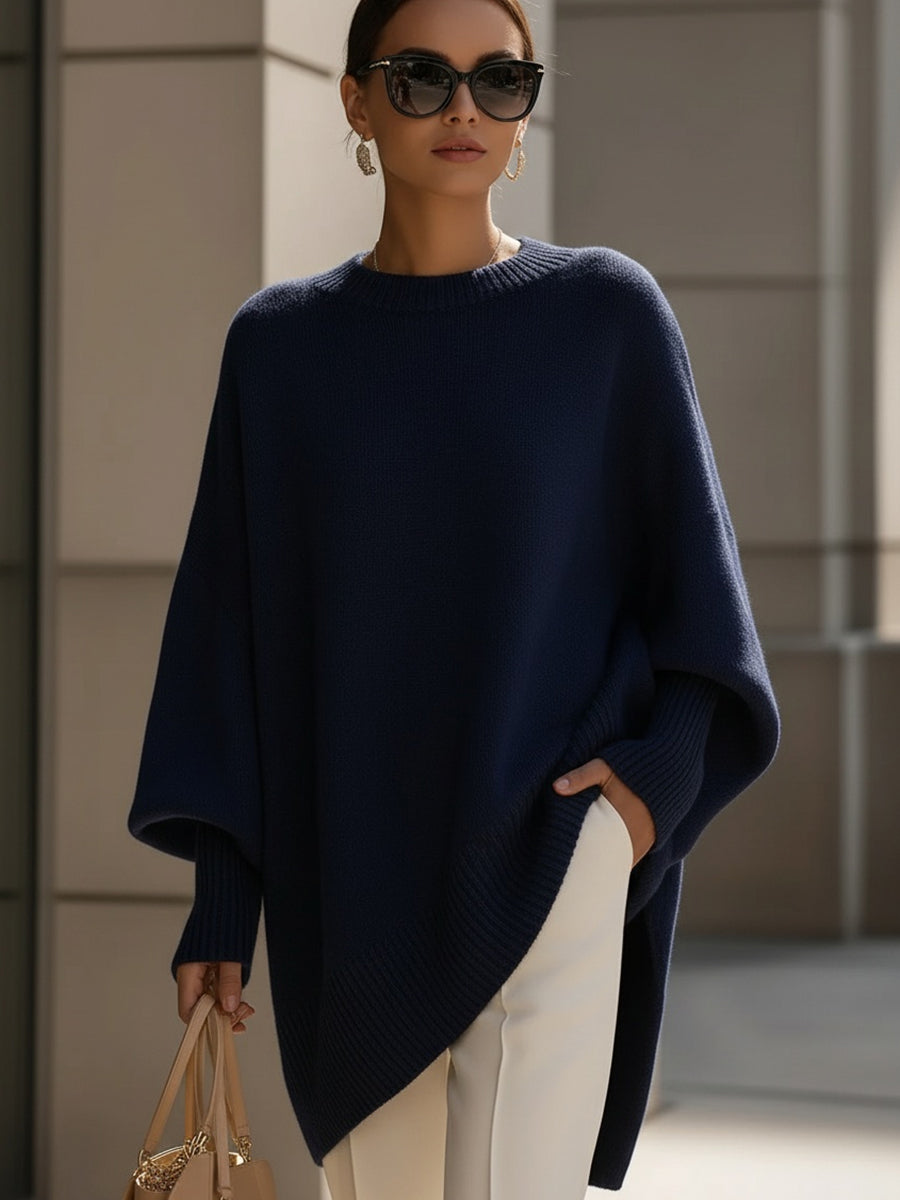 Clarisse | Lockerer Pullover mit weitem Kragen