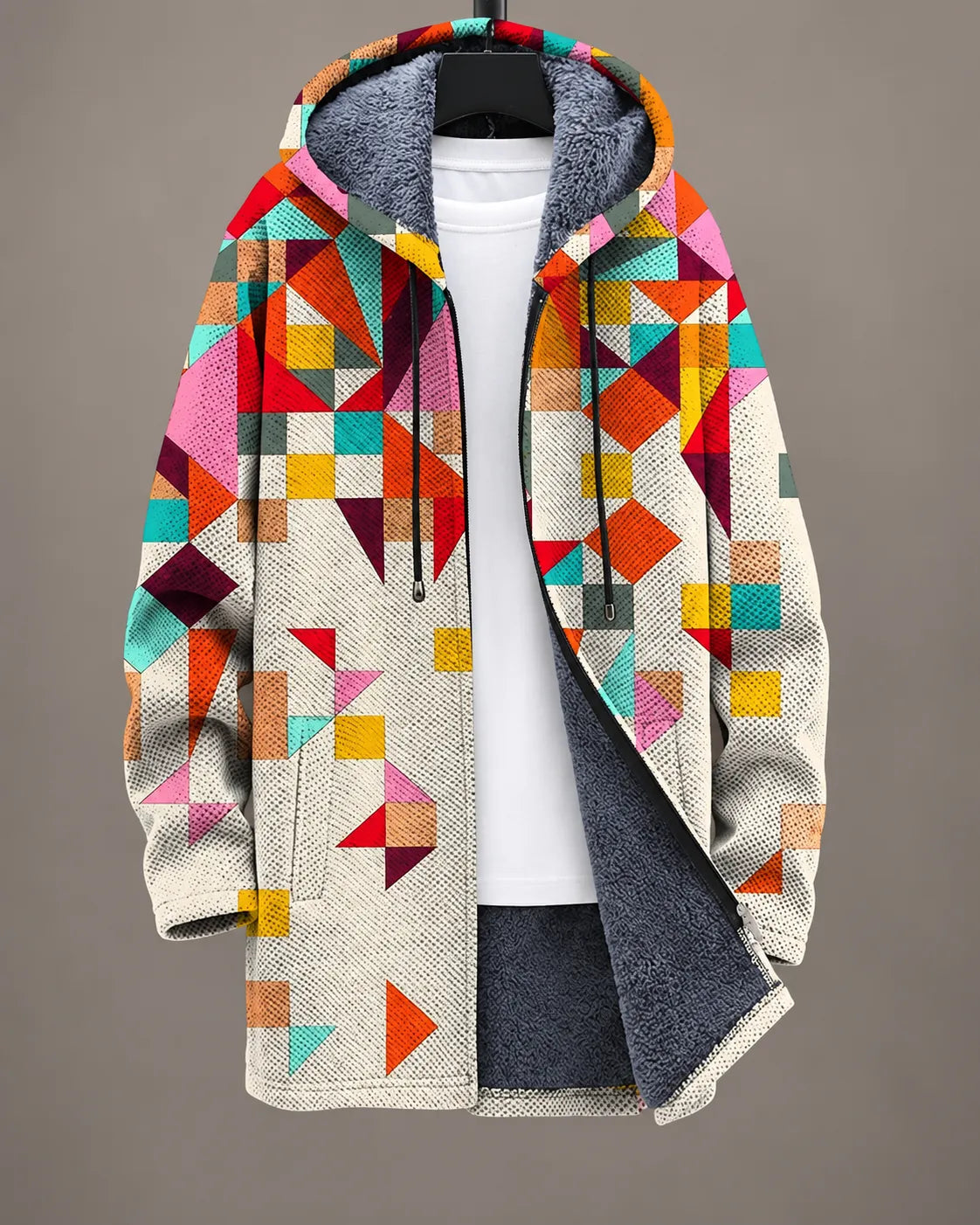 Amara Heritage-Mosaik-Kapuzenjacke