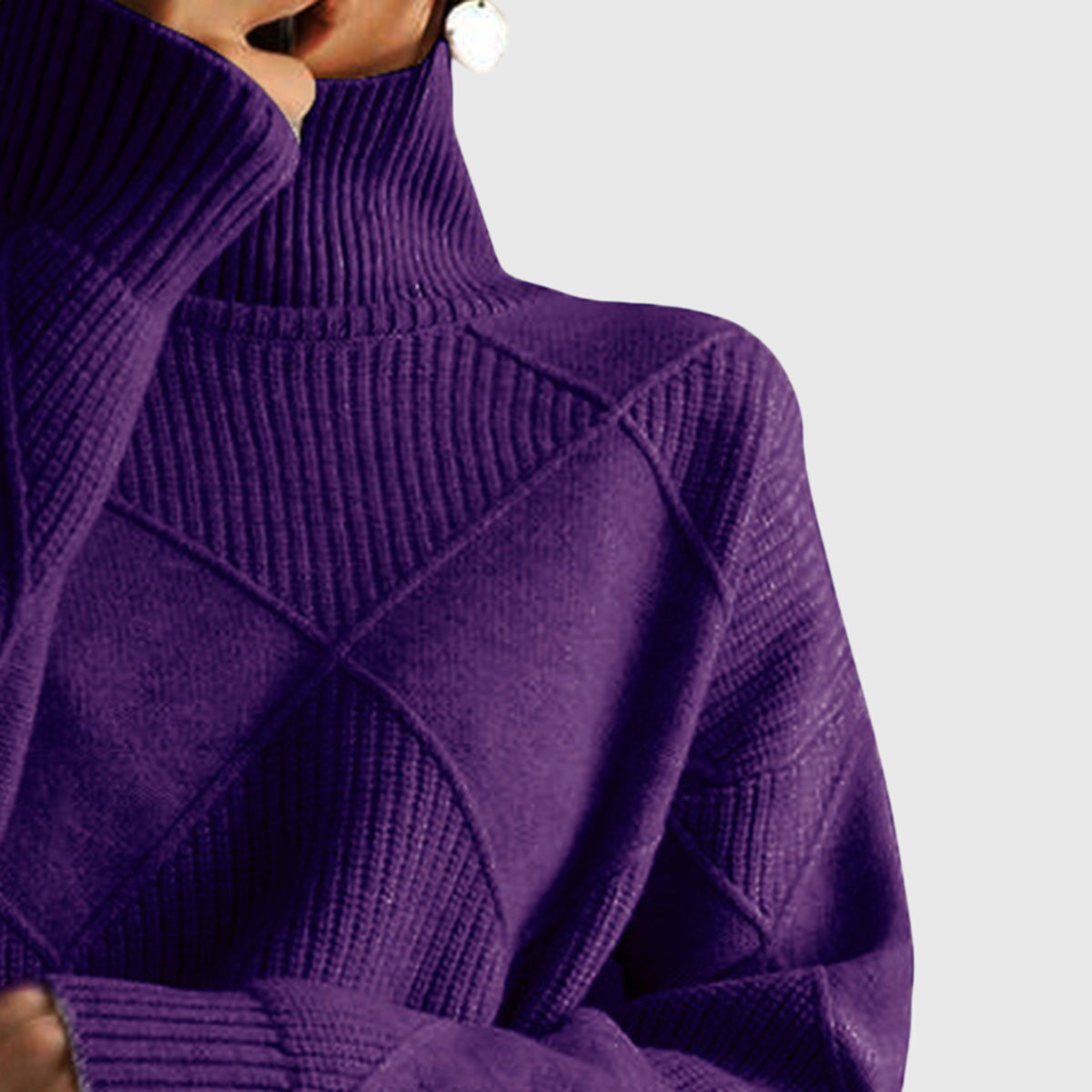 Angela™ | Rollkragenpullover