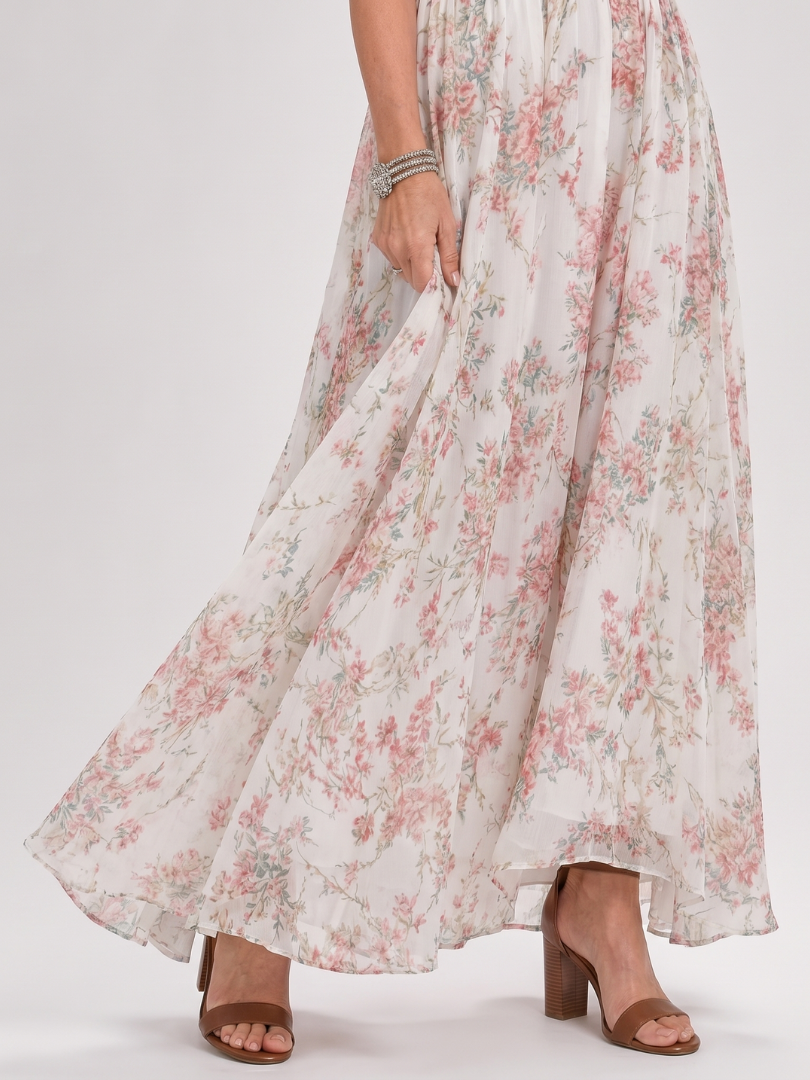 Guinevere | Midikleid mit Blumenprint