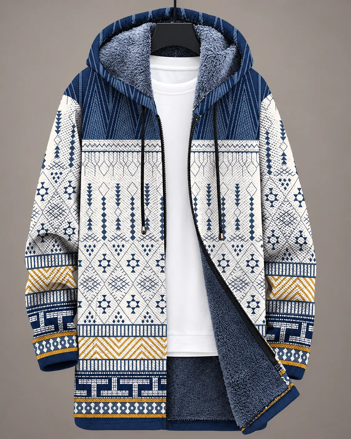 Amara Heritage-Mosaik-Kapuzenjacke