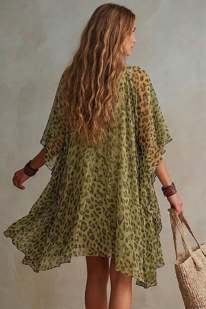 Thyra – Luftiges Leopardenkleid