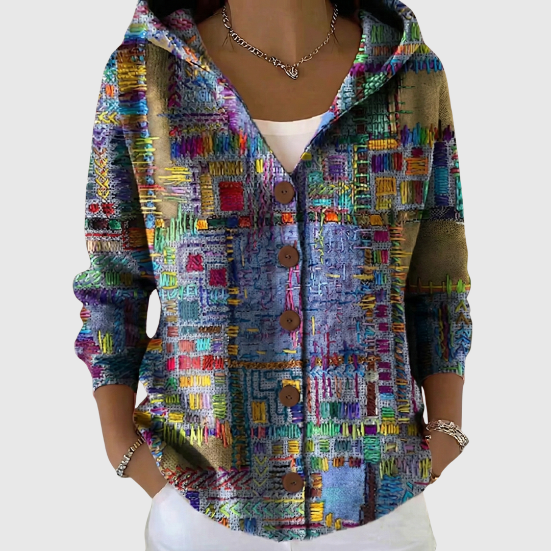 Marinella | Strickjacke mit Kapuze