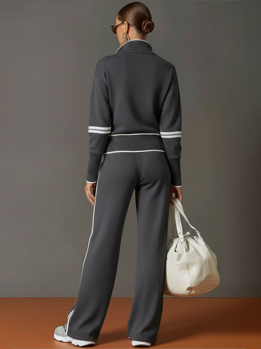 Marietta | Bluse und Hose mit weitem Bein