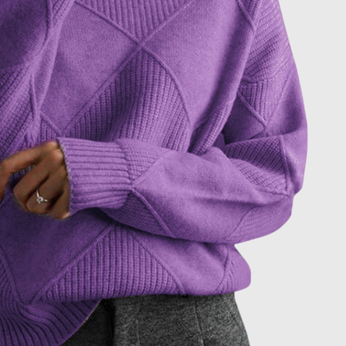 Angela™ | Rollkragenpullover