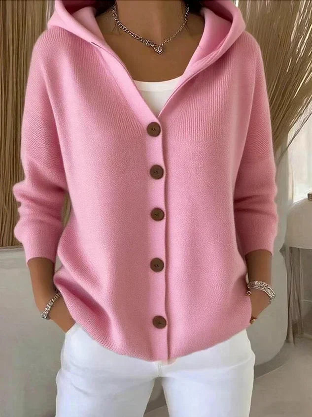 Rocío | Strickjacke mit Kapuze