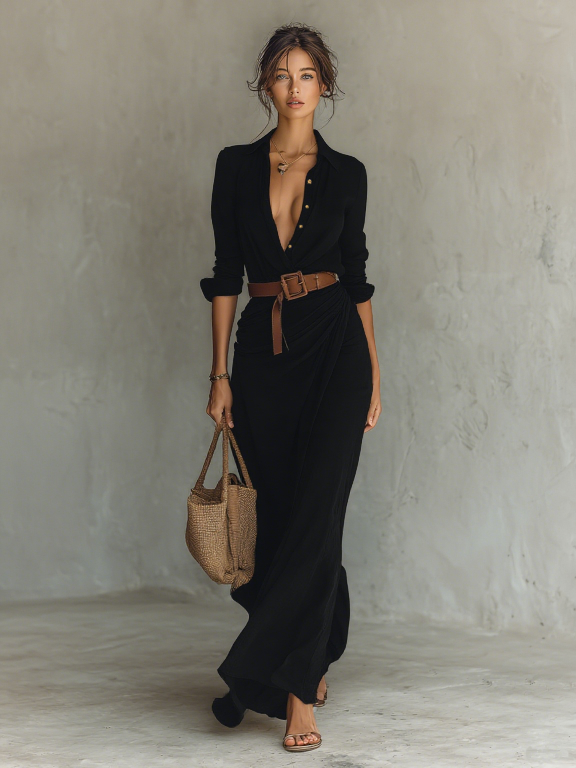 Victoire | Langes lässiges Kleid