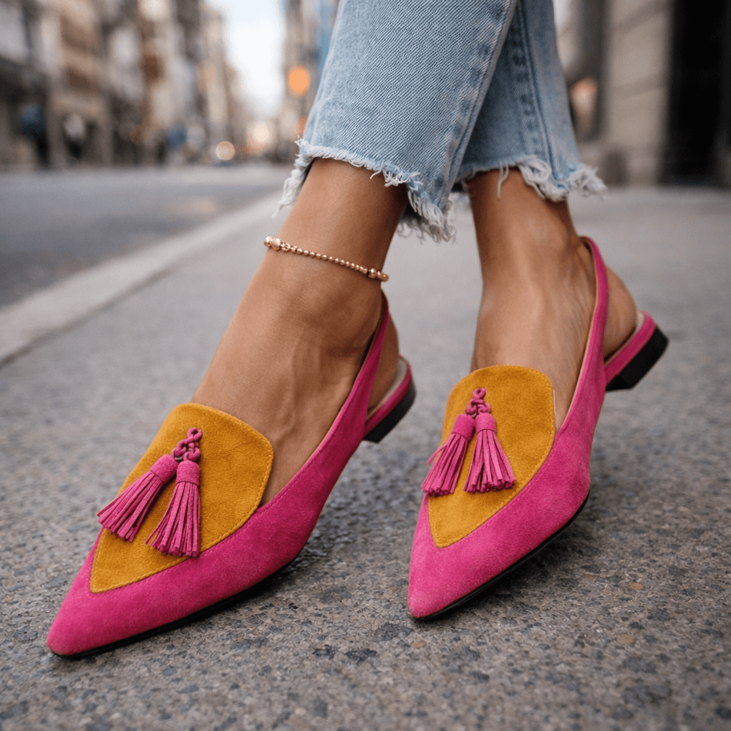 Eliza | Sandalen mit Riemchen und Quasten