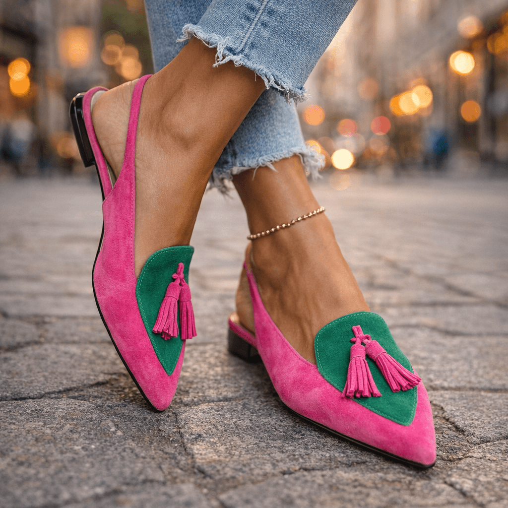 Eliza | Sandalen mit Riemchen und Quasten