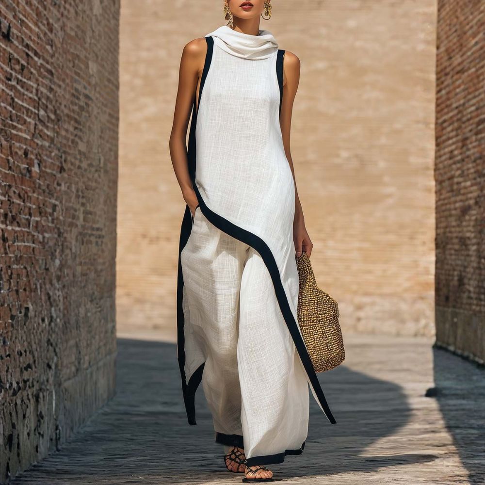 Livia | Elegantes Set aus Leinen