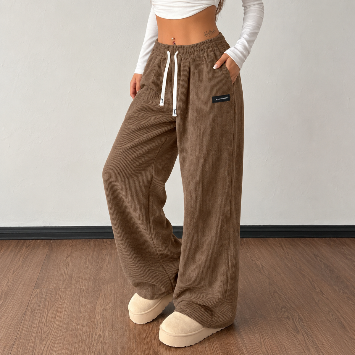 Livia | Bequeme Hose mit weitem Bein
