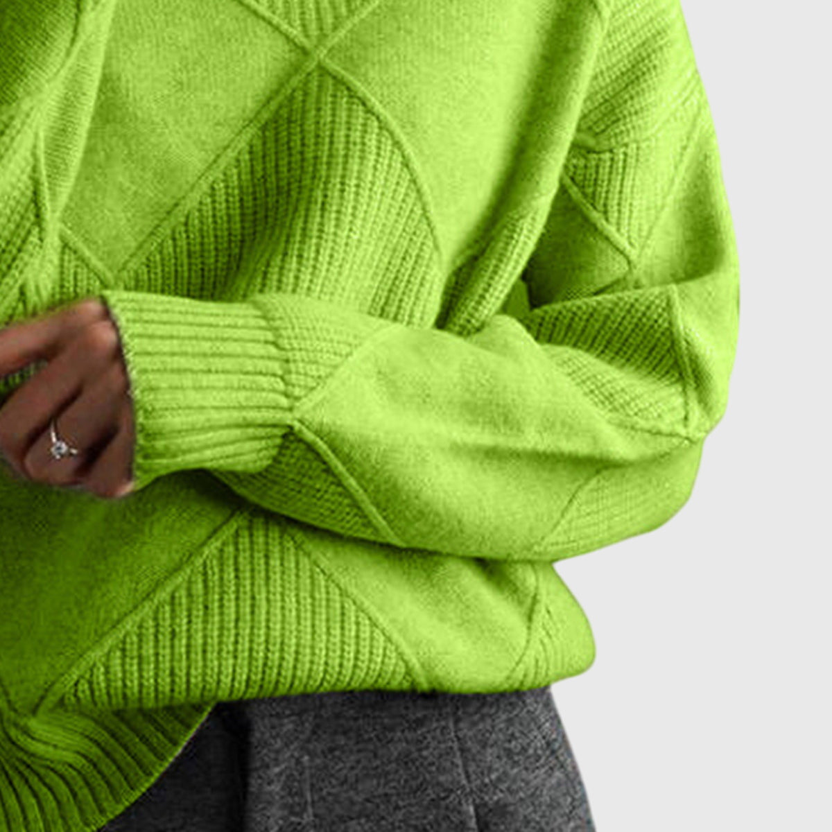 Angela™ | Rollkragenpullover