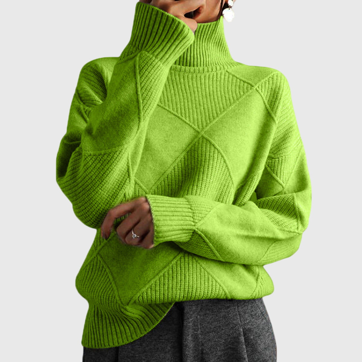 Angela™ | Rollkragenpullover