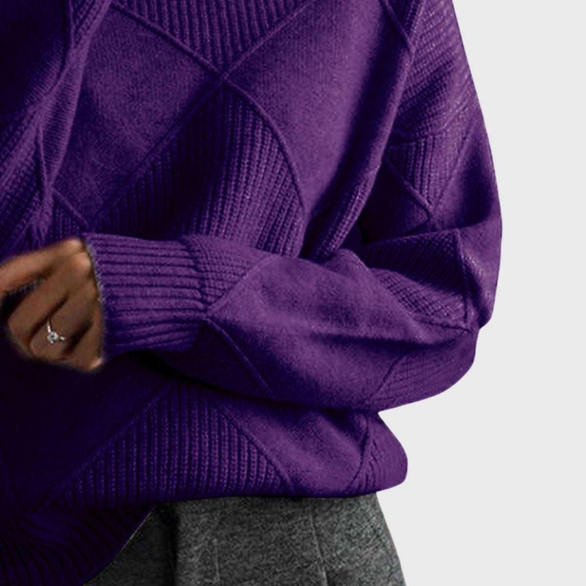 Angela™ | Rollkragenpullover