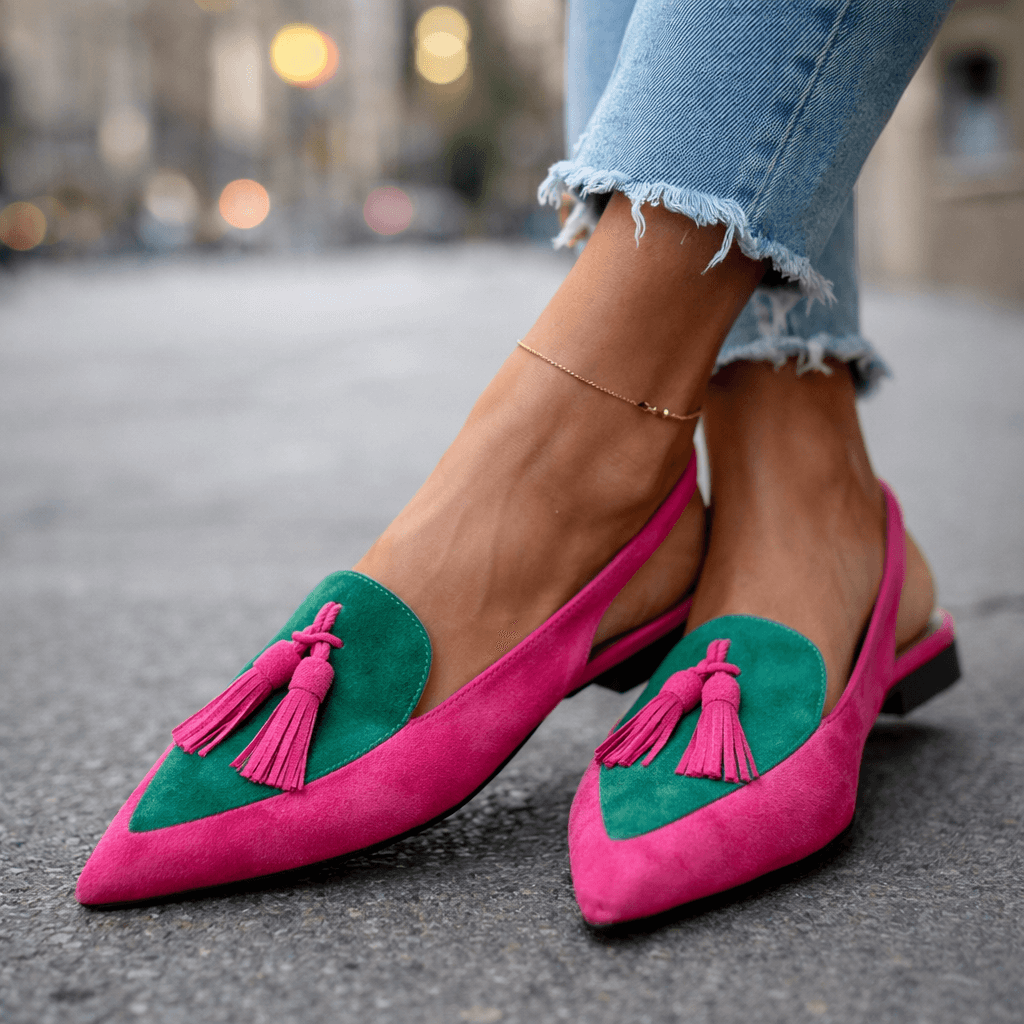 Eliza | Sandalen mit Riemchen und Quasten