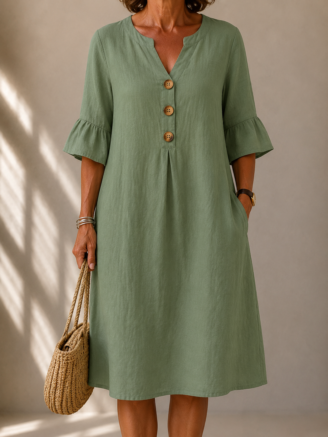 Margaret™ | Knopfkleid