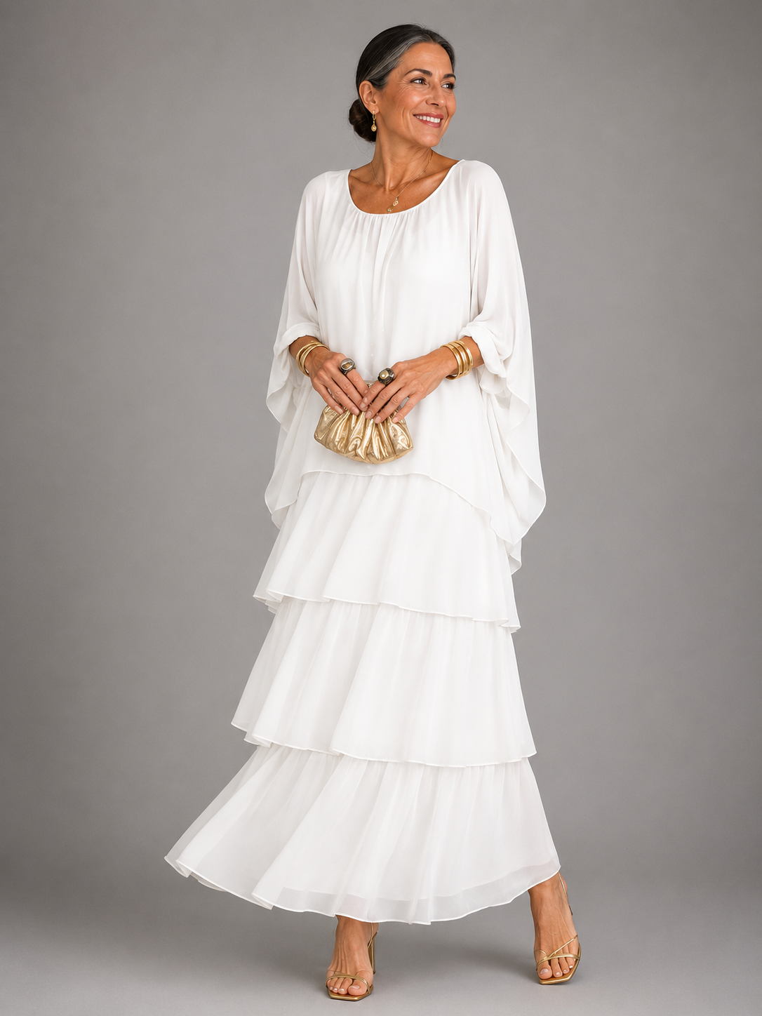 Elspeth | Fließendes Maxikleid