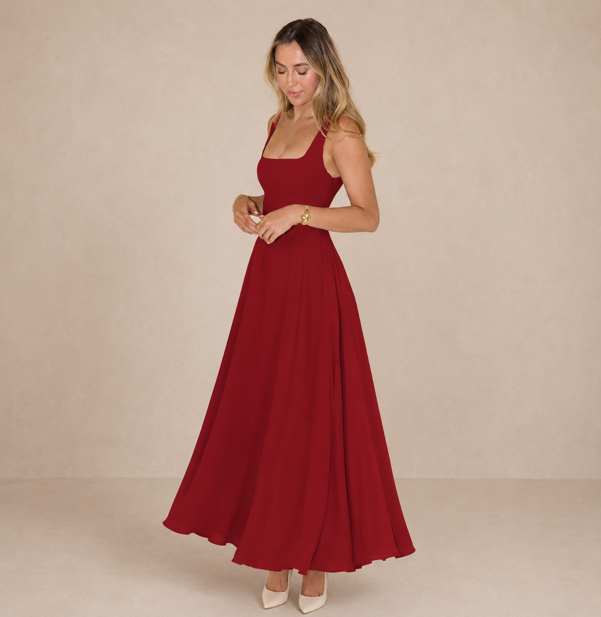 Antonia | Klassisches Midikleid