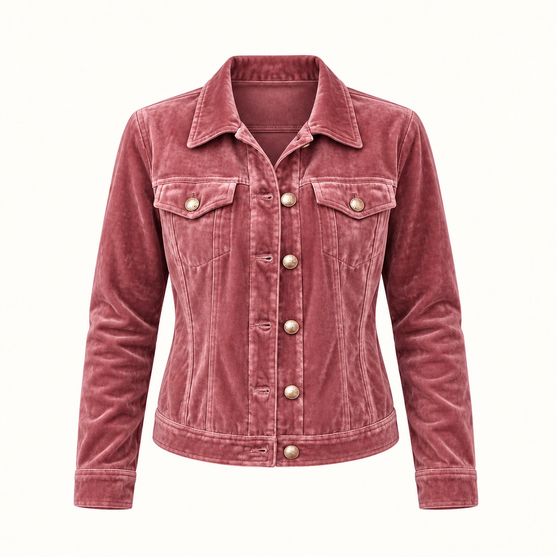Dianne | Samtige Boho-Jacke im Vintage-Stil