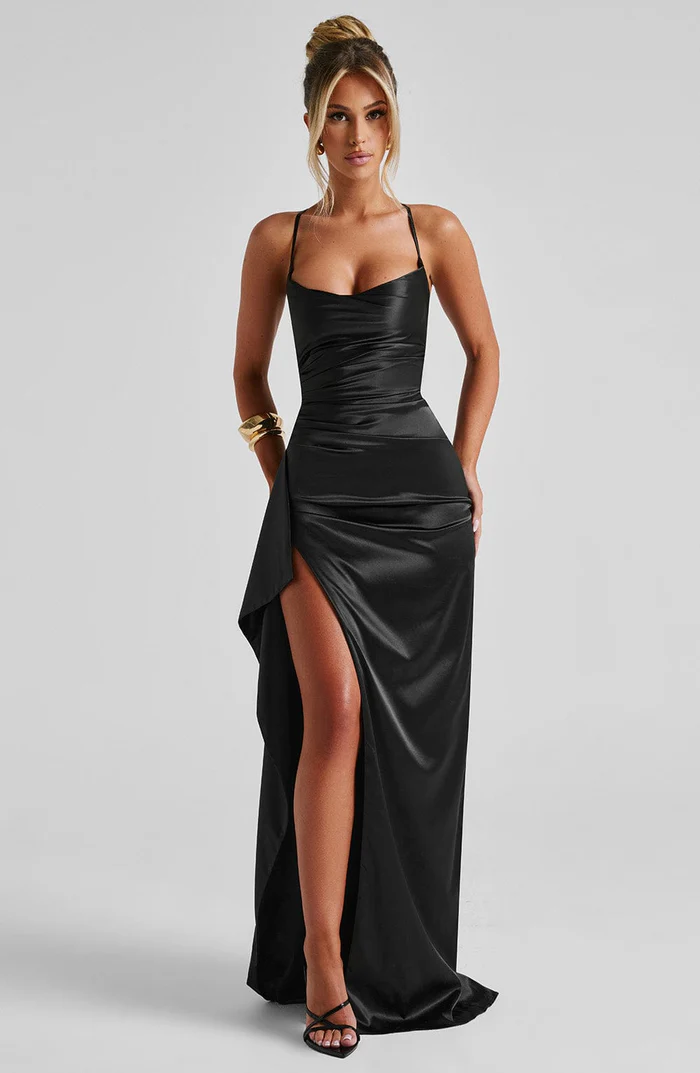 Agatha | Fließendes Maxikleid