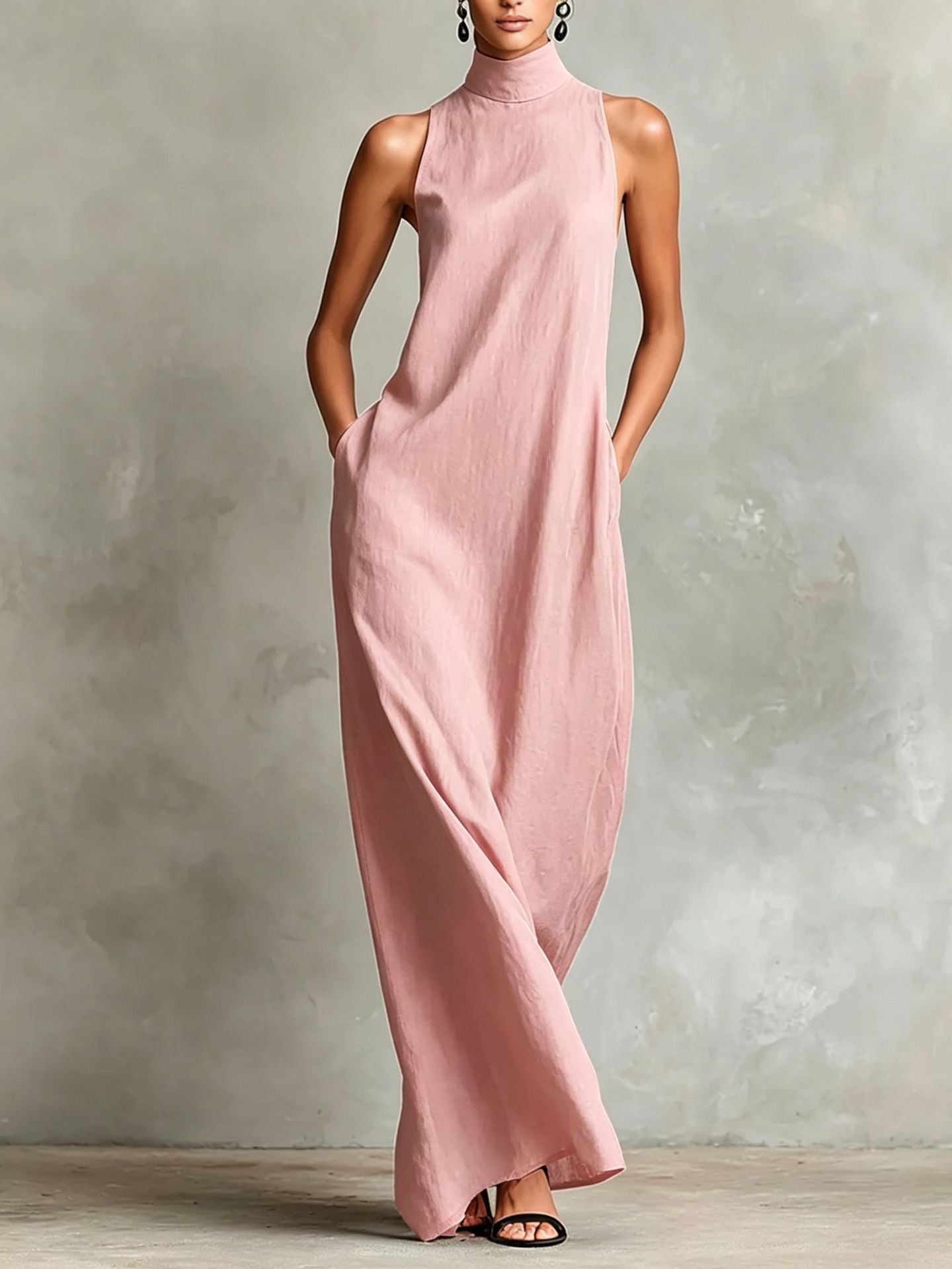 Caterina | Minimalistisches Maxikleid