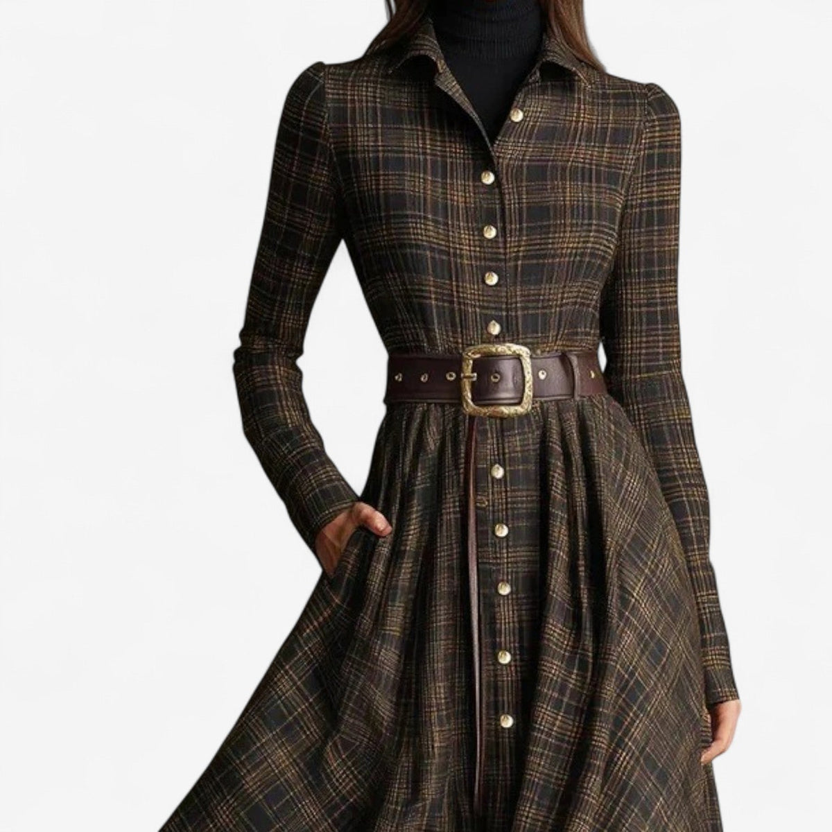 CELENE | VINTAGE-MAXIKLEID