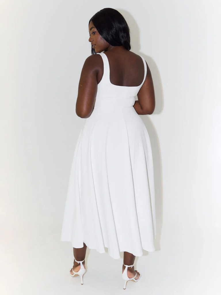 Antonia | Klassisches Midikleid