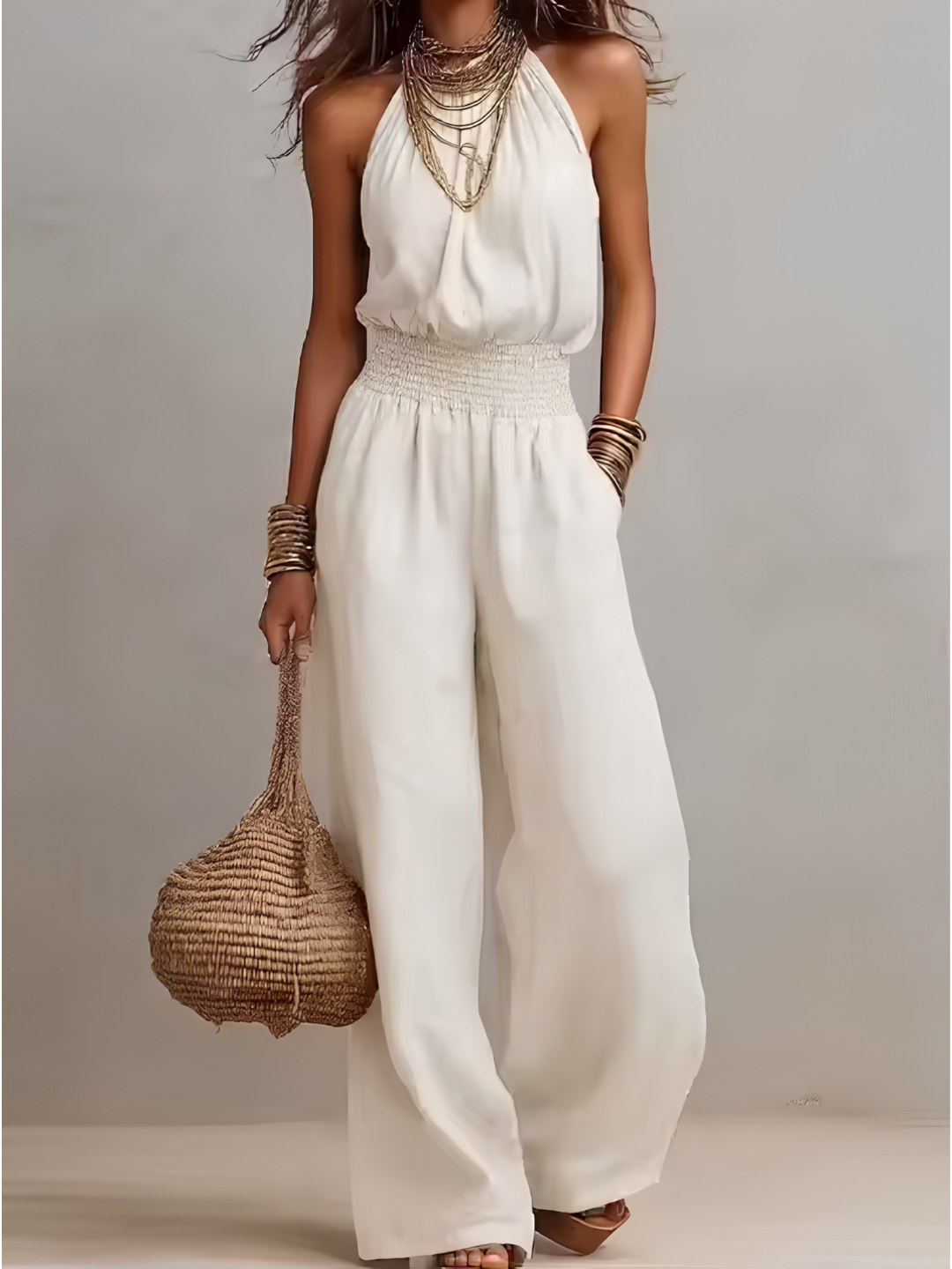Valeria – Eleganter Jumpsuit mit weitem Bein