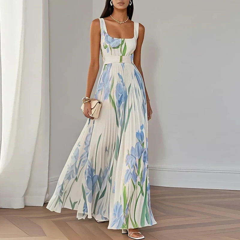Cleodora | Maxikleid mit Blumenmuster