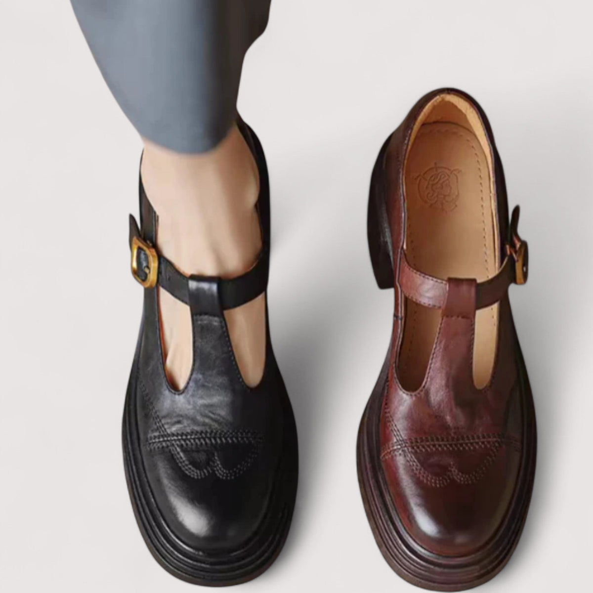 Vera | Moderne Loafer mit Muster