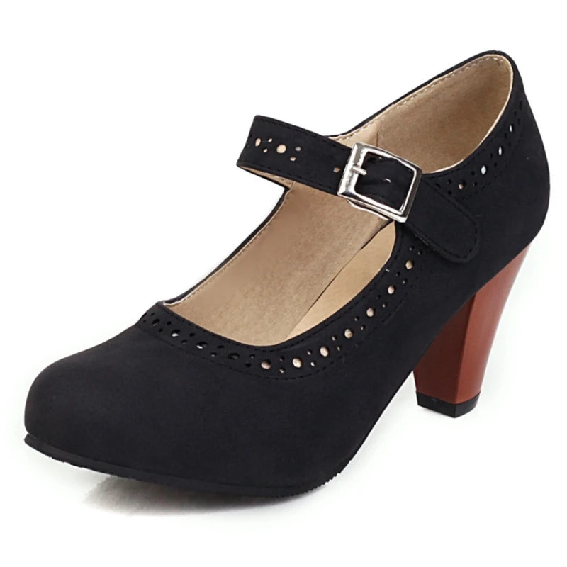 Kirsten | Elegante Mary-Jane-Schuhe mit niedrigem Absatz