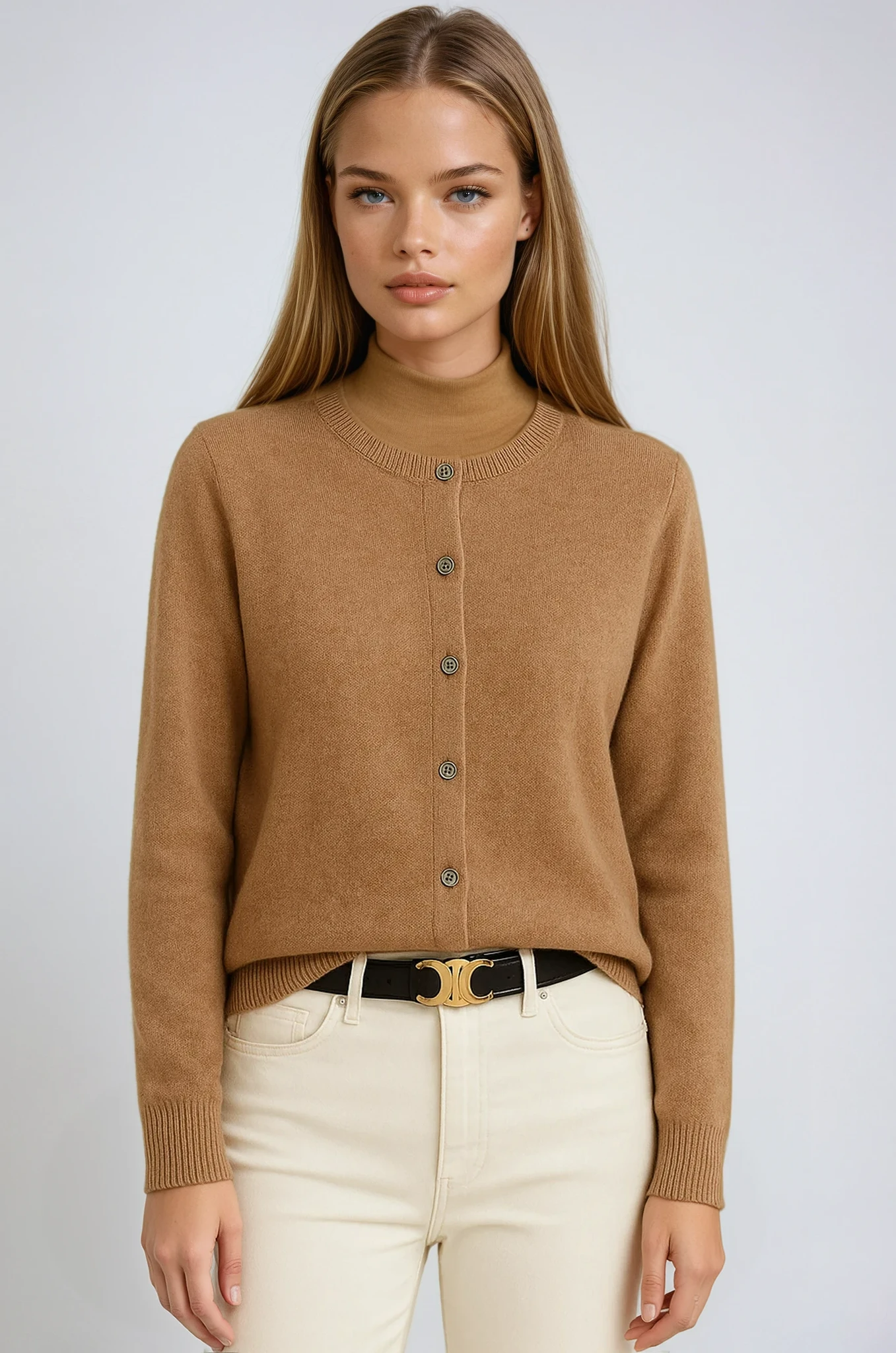 Weiche Cardigan mit Knöpfen