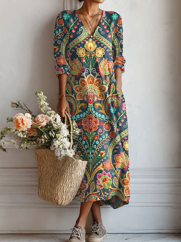 Bugie™ | Langes Boho-Kleid