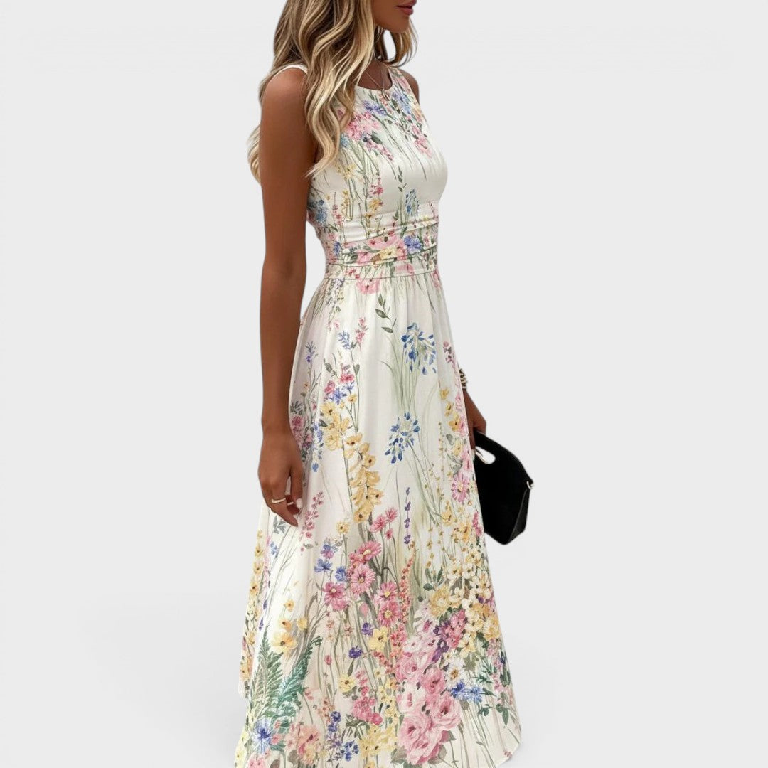 Isolde-May | Midikleid mit Spitzenbesatz