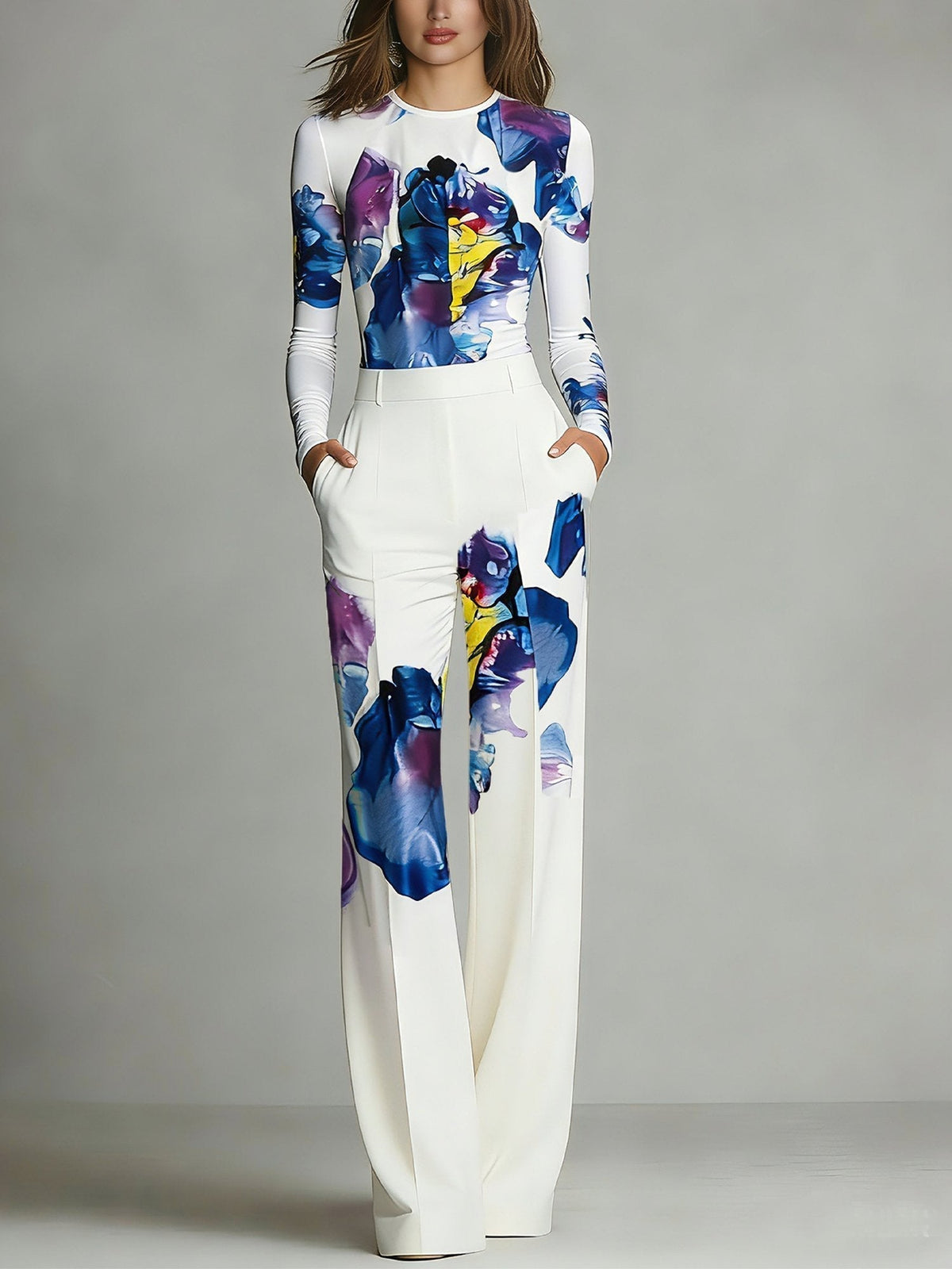 Sofia | Set mit farbenfrohem Print