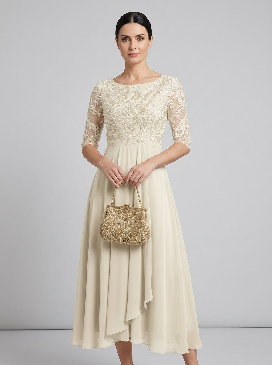 Ysabel | Gerafftes Midikleid