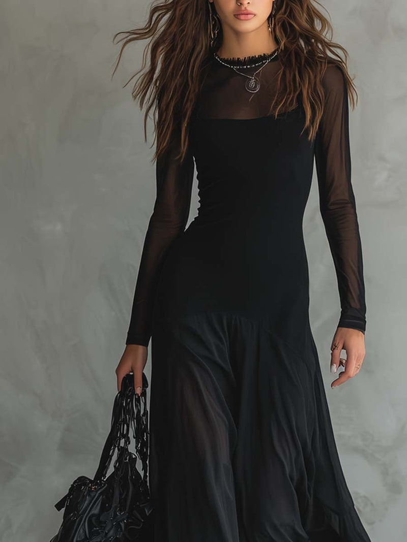 Yara™ Elegantes fließendes Kleid
