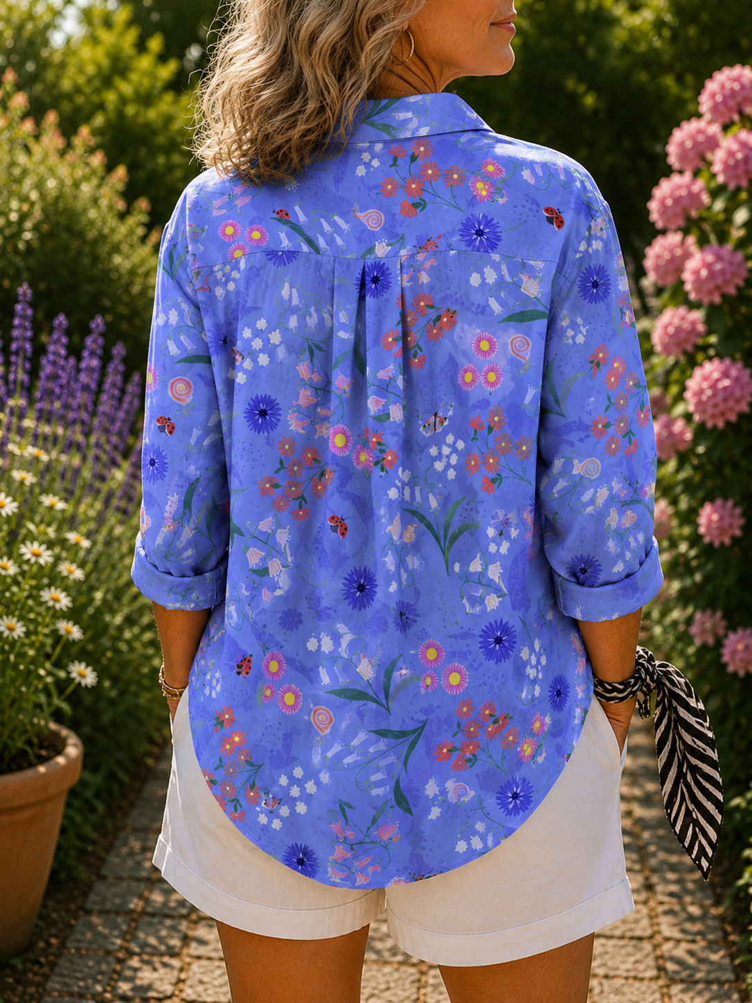 Felicia | Bluse „Prato in Fiore“